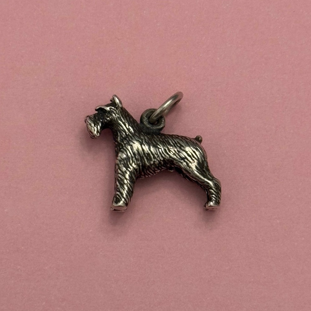 James Avery Retired Schnauzer Charm
